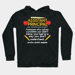 Funny Assistant Principal Definition Hoodie